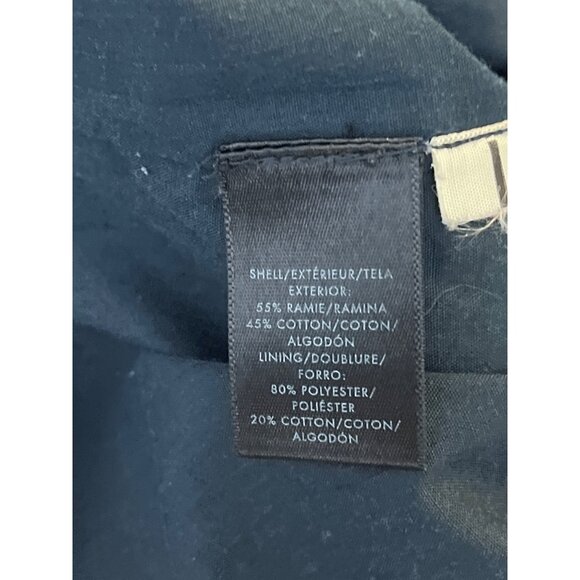 Ann Taylor Petites XXSP One Shoulder Floral Top Blouse Summer Casual - Picture 8 of 12